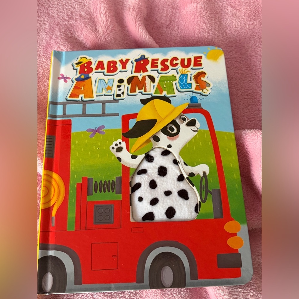 Baby book baby animals touchy feely book